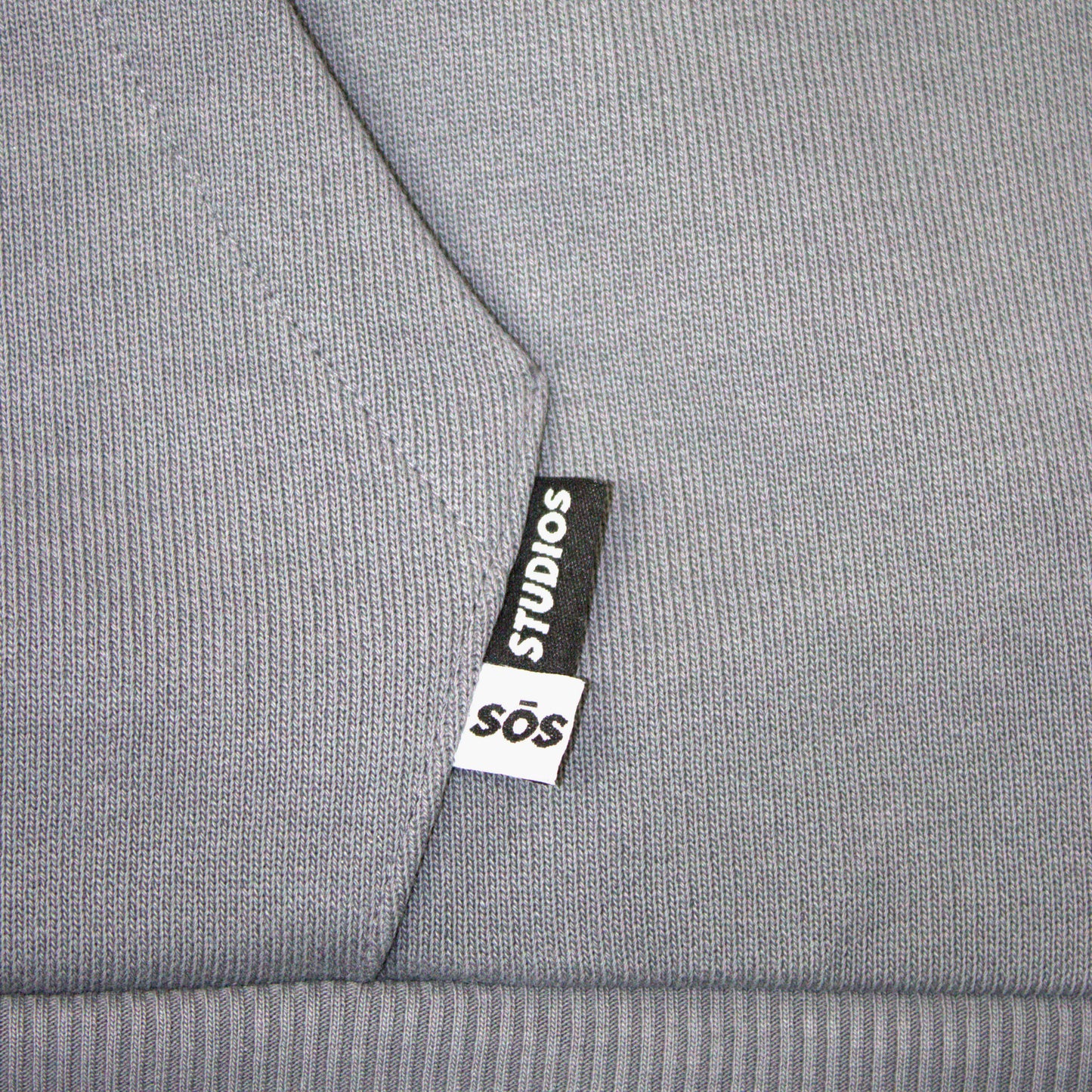 Unisex oversized hoodie 100% cotton grey