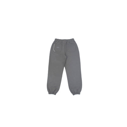 Grey cuffed joggers 100% cotton streetwear